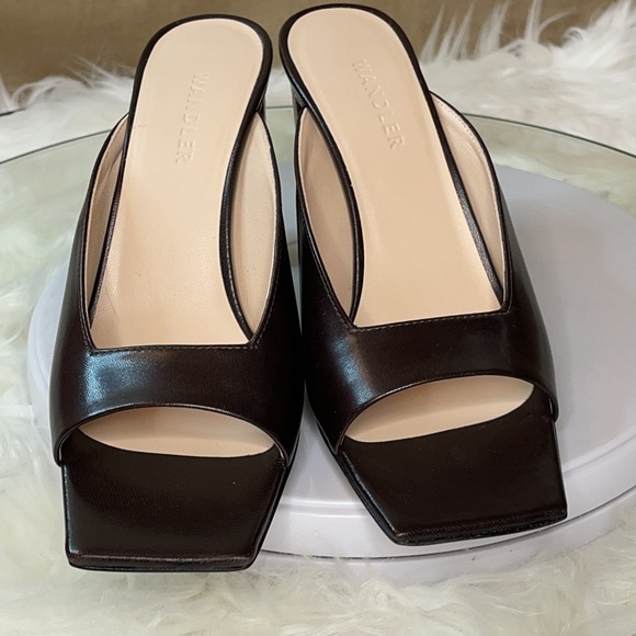 Wandler Isa Black Leather Sandals,New Products : American Fashion Style Bags On Sale